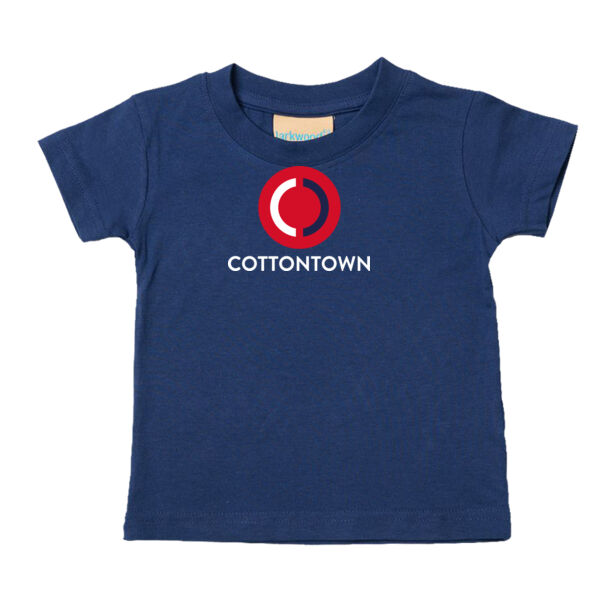 Cottontots navy baby/toddler tshirt Thumbnail