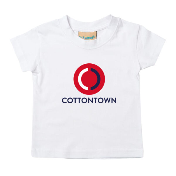 Cottontots white baby/toddler tshirt Thumbnail