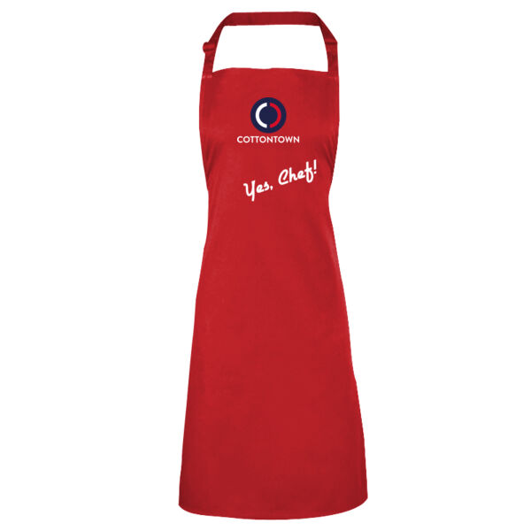 Red cooking apron Thumbnail